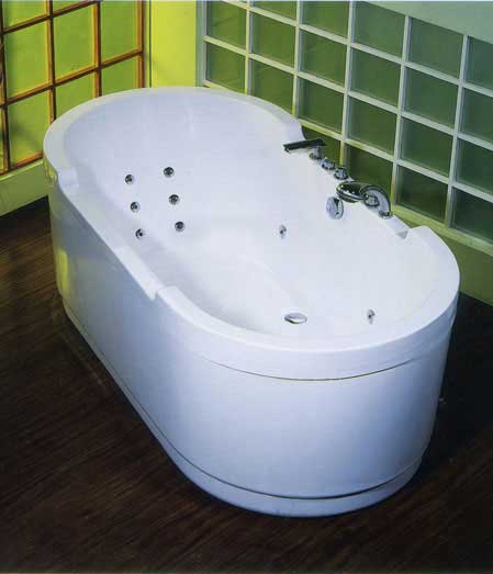 按摩浴缸GA1809，長:1800，寬:900，高:650