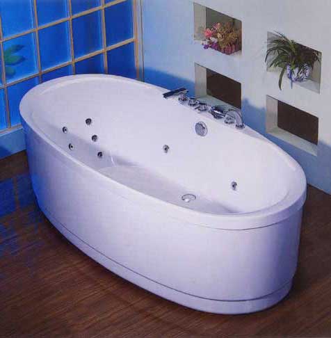 按摩浴缸GA1809B，長:1850，寬:890，高:600