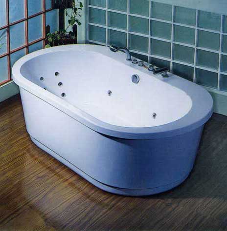 按摩浴缸GA1910，長:1900，寬:980，高:640