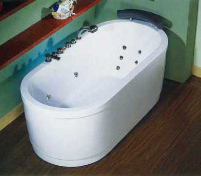 按摩浴缸GA1608，長:1600，寬:770，高:710